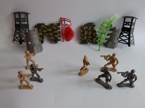 Детска играчка комплект Комбат Combat с Войници. 
