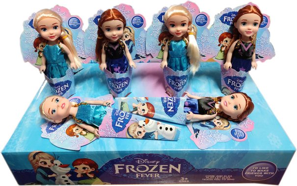 Замръзналото кралство , Комплект кукли Фрозен Ана и Елза,  Фрозен Frozen.