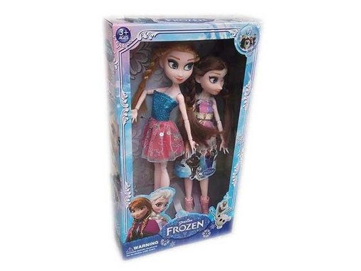 Замръзналото кралство Детски комплект две кукли Елза и Анна,  Фрозен Frozen