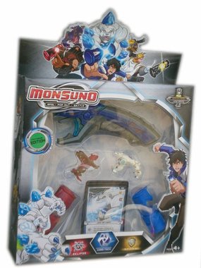Детска играчка Монсуно, Вълнуващо приключение, смели герои, силни чудовища - Monsuno 8707.