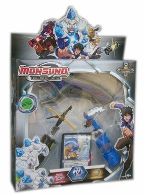Детска играчка Монсуно, Вълнуващо приключение, смели герои, силни чудовища - Monsuno 8707.