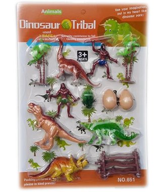 Детски комплект Динозаври на картон