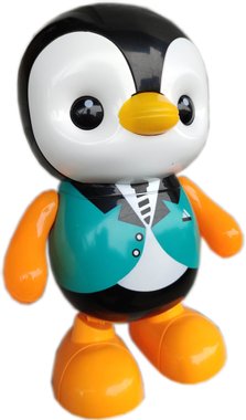 Детска занимателна играчка Танцуващ Пингвин със светлина и звук