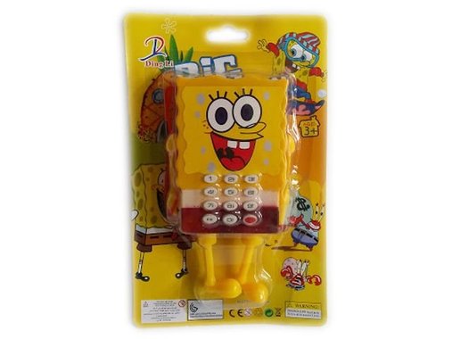 Детска играчка музикален телефон Спондж Боб Sponge Bob 292886