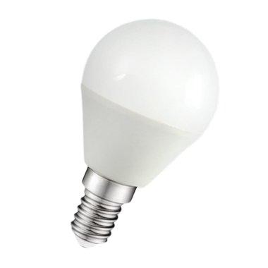 LED ЛАМПА PLASTIC 5W 220V E14 МАТ 4000K