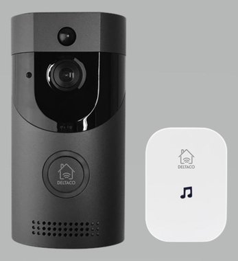 SMART ЗВЪНЕЦ С КАМЕРА IP44 DELTACO
