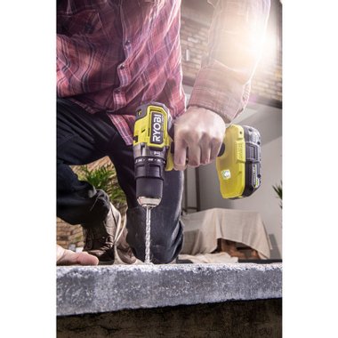 АКУМУЛАТОРНА БЕЗЧЕТКОВА УДАРНА БОРМАШИНА RYOBI RPD18C-220S ONE+