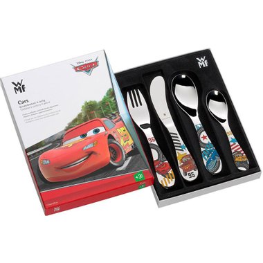 ДЕТСКИ КОМПЛЕКТ ПРИБОРИ 4 ЧАСТИ DISNEY CARS