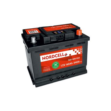 АКУМУЛАТОР NORDCELL PLUS 60AH 540A