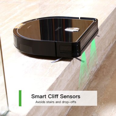 Робот прахосмукачка Dibea D960 Robotic Vacuum Cleaner 1200 Pa сухо и мокро почистване