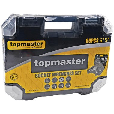 КОМПЛЕКТ ИНСТРУМЕНТИ 86 ЧАСТИ TMP