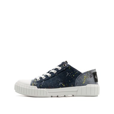 Calvin Klein Bianca Denim Paint Splatter