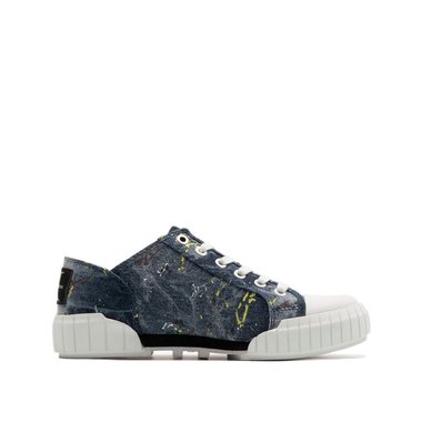 Calvin Klein Bianca Denim Paint Splatter