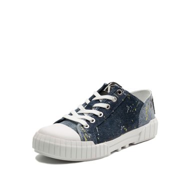 Calvin Klein Bianca Denim Paint Splatter