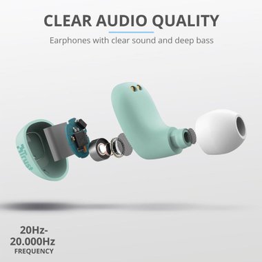True wireless слушалки TRUST NIKA BT