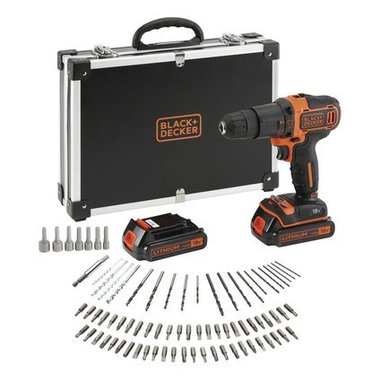 АКУМУЛАТОРНА УДАРНА БОРМАШИНА BLACK&DECKER BDCHD18BAFC-QW