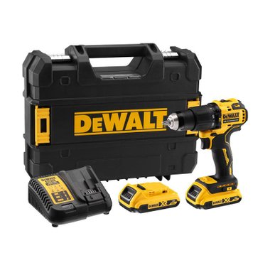 АКУМУЛАТОРНА БЕЗЧЕТКОВА УДАРНА БОРМАШИНА DEWALT DCD709D2T-QW