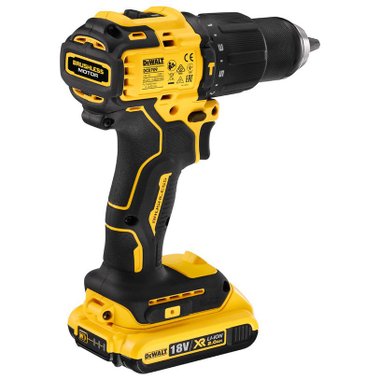 АКУМУЛАТОРНА БЕЗЧЕТКОВА УДАРНА БОРМАШИНА DEWALT DCD709D2T-QW