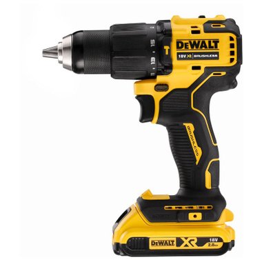 АКУМУЛАТОРНА БЕЗЧЕТКОВА УДАРНА БОРМАШИНА DEWALT DCD709D2T-QW