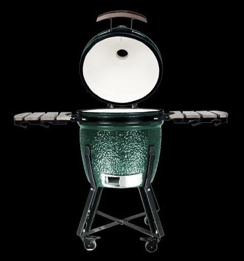 Керамичен Грил Kamado 21''(55см), зелен