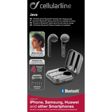 True wireless слушалки CELLULAR LINE JAVA