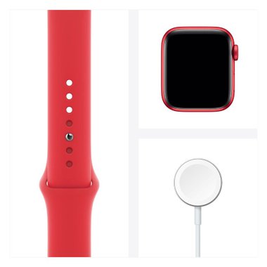 SMART WATCH APPLE S6 RED SPORT BAND M00A3
