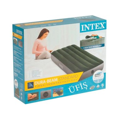 НАДУВАЕМ МАТРАК INTEX 64106