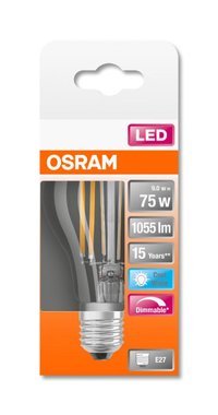 LED ЛАМПА CLA75 FIL 4000К E27 ДИМ.1055LM