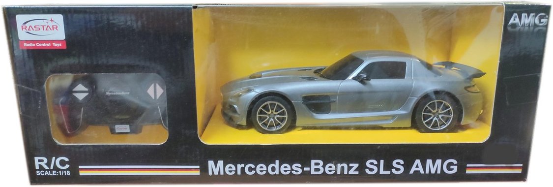 RASTAR Кола Mercedes-Benz SLS AMG Radio/C 1:18 262029