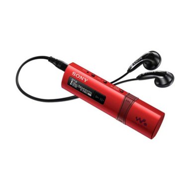 MP3 ПЛЕЪР SONY NWZ-B183FR ^2 4 GB, FM РАДИО, ЧЕРВЕН