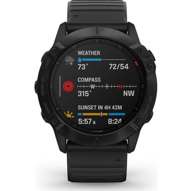 SMART WATCH GARMIN FENIX 6X PRO 02157-01  GPS, 1.4 ", ПУЛСОМЕР, GPS, WLAN, ПУЛСОМЕР, NFC, SPO2