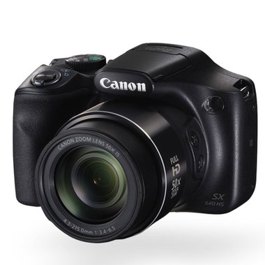 Цифров фотоапарат CANON POWERSHOT SX540HS BK  20.3 MPx, ОПТИЧНО ПРИБЛИЖЕНИЕ 50.0, WI-FI