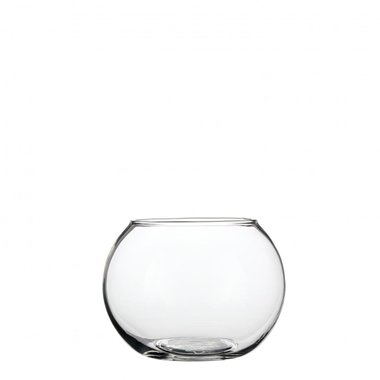 Стъклена ваза ф15/H:11см