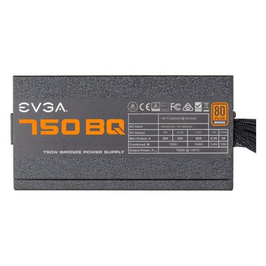 Захранване EVGA 750W BQ 110-BQ-0750-V2 SEMI MO