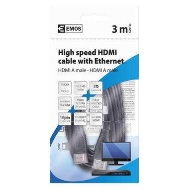 КАБЕЛ HDMI 3М SD0103 EMOS