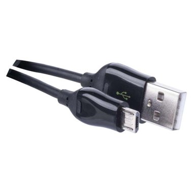 МИКРО USB  КАБЕЛ 2.0, 1М, ЧЕРЕН SM7004B