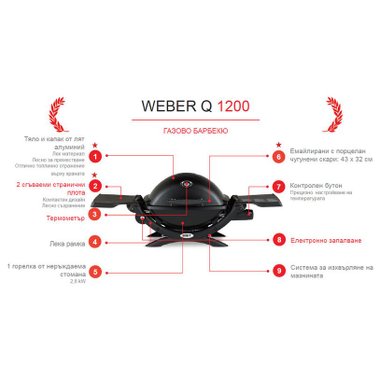 БАРБЕКЮ WEBER Q1200