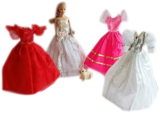 Рокля за вашата кукла и рокли за приятелките й кукли 281808