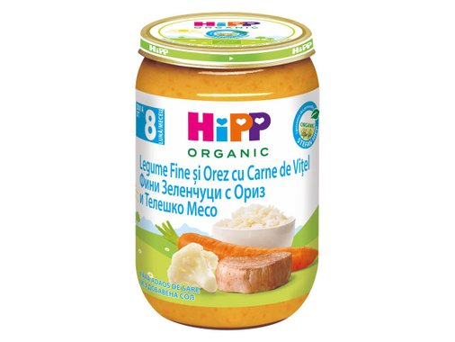 HIPP® Био пюре или био меню