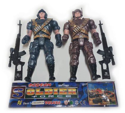 Детска играчка Kомплект двама войници.