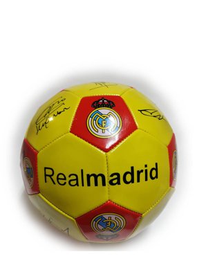 Футболна кожена топка за игра на футбол за фенове на отбор Реал Мадрид 312823РМ