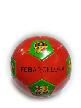 Футболна кожена топка за игра на футбол за фенове на отбор Барселона 312823Б