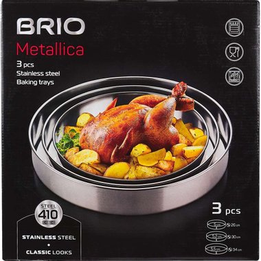 Комплект тави Metallica BRIO