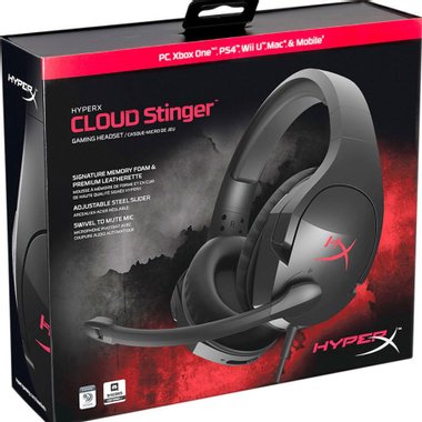 Слушалки HYPER X CLOUD STINGER HX-HSCS-BK/EM