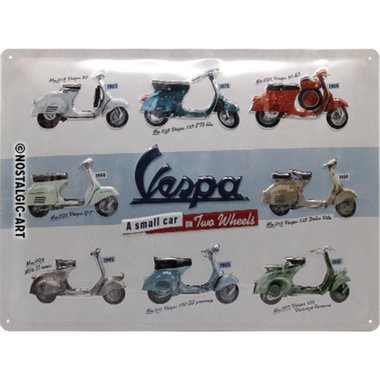 ТАБЕЛА 30Х40-VESPA МОДЕЛИ