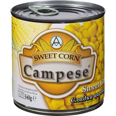 Сладка царевица или Зелен грах Campese