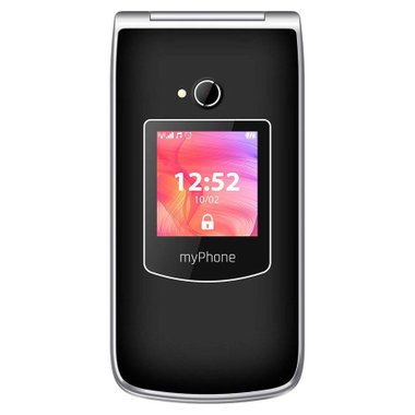 Мобилен телефон GSM MYPHONE RUMBA 2 ЧЕРЕН  2.40 ", ЗАДНА КАМЕРА 0.3 MPx