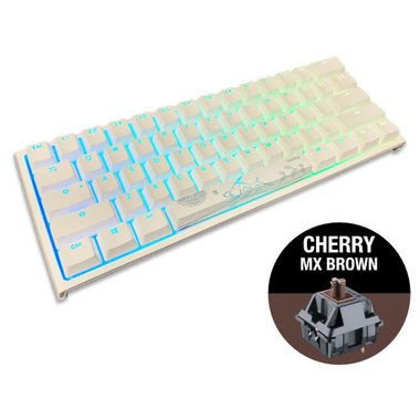 Клавиатура DUCKY ONE 2 MINI V2 WH RGB CHERRY MX