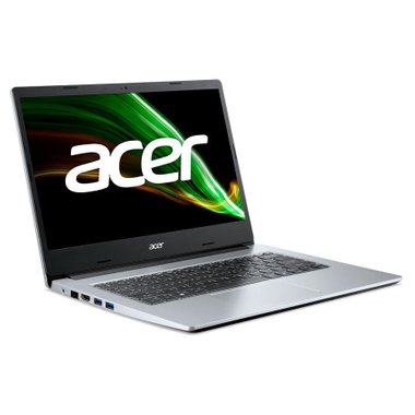 Лаптоп Aspire 1 ACER A114-33-C7N1 NX.A7VEX.001  14.0 ", INTEL CELERON N4500, RAM 4 GB, eMMC 64 GB, INTEL UHD GRAPHICS, WINDOWS 10 HOME S, СИВ