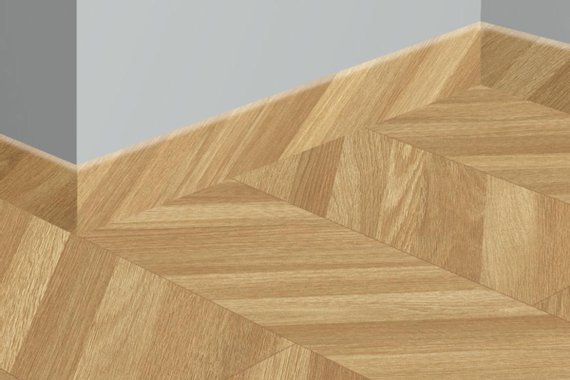 ПЕРВАЗ MDF P85 ДЪБ КАРМЕН 4561